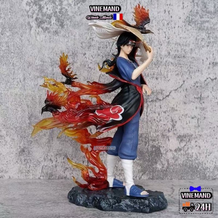 Kho Hà Nội🚚Naruto Uchiha Family GK Statue MRJ Uchiha Itachi Hand Model Ornament Doll