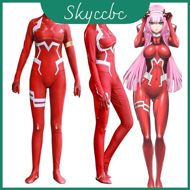 Alluring Darling In The Franxx Zero Two 02 Cosplay Body Lý Tưởng Cho Halloween Và Nhập Vai