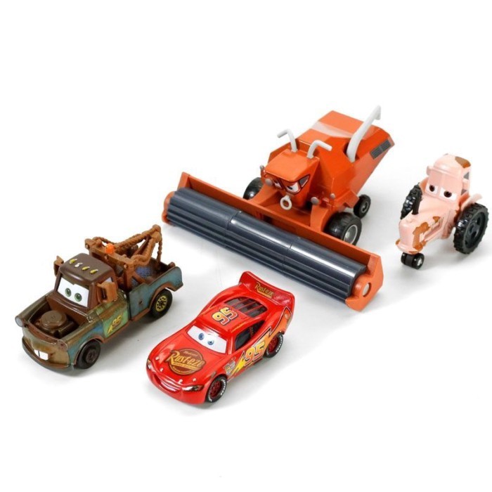 Câu Chuyện Xe Đua Hợp Kim Đồ Chơi Mô Hình Joint Harvester FRANK FRANK Tractor Calf