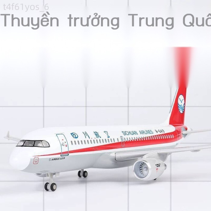 ( rẻ mà chất lượng) Mô hình máy bay: Máy bay chở khách 3U8633 của China Airlines Sichuan Airlines,