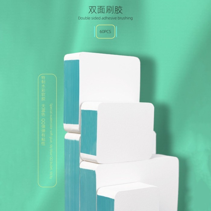 Layton Cotton Bột Gỗ Bột Giấy Màu Nước Gạch 300g Vuông Vẽ Giấy Vẽ Tay DIY Thẻ Trắng Dày Handmade