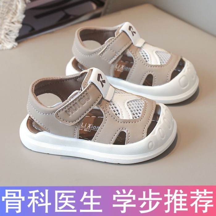 Summer Baby Sandals For Boys, Breathable 1-3 Years Old And 10 Years Old, Baby Toe-cap Women's