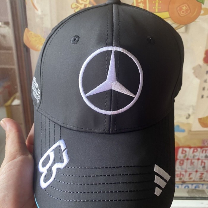 Số Mercedes F1 63 Đội đua Mercedes-Benz AMG Hamilton 2025 Racing Duck Bill Mũ thể thao và giải trí