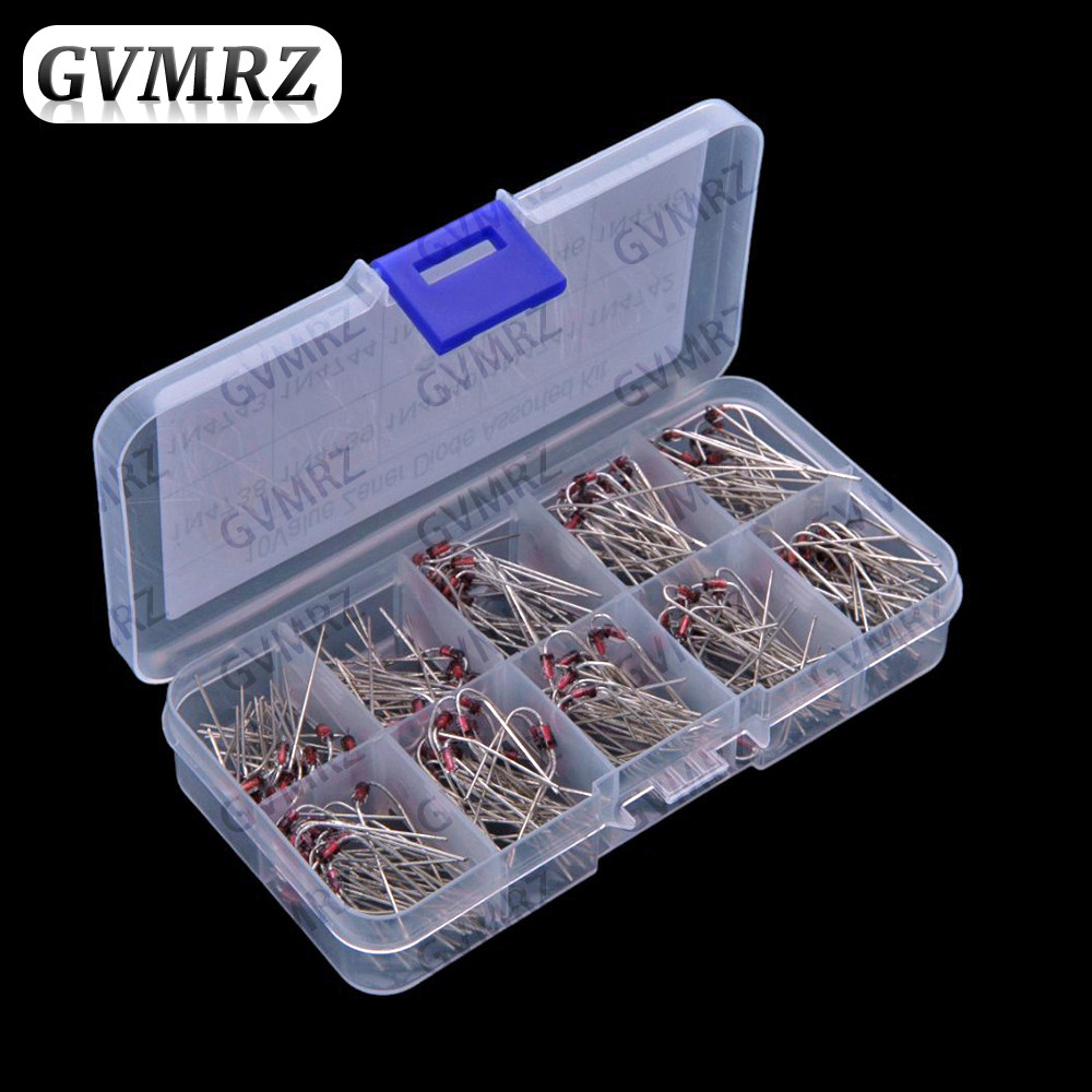 10Value 1N4739 1N4740 Zener Diode Các Loại Bộ 1N4738 1N4741 1N4742 1N4743 N4744 1N4745 1N4746 1N4748