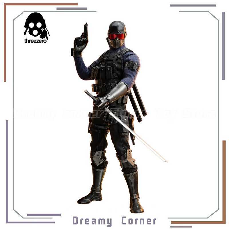 Threezero FigZero 3Z0550 G.I.JOE COMMANDO SNAKE EYES 1/6 Mô Hình Nhân Vật Hành Động Quà Tặng Bộ Sưu 