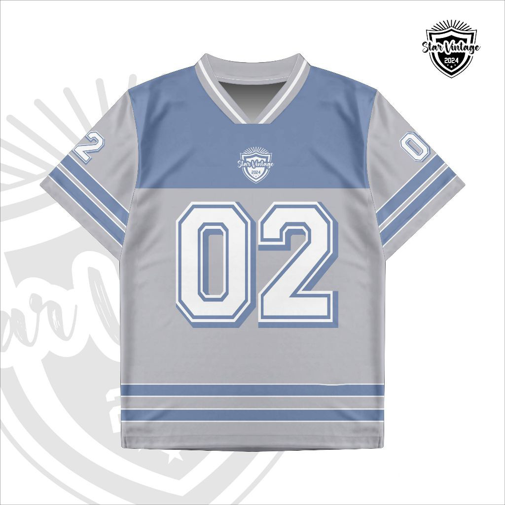 Áo Jersey Star Vintage Số 02 / Vintage / Bola / NFL Jersey Dạo Phố