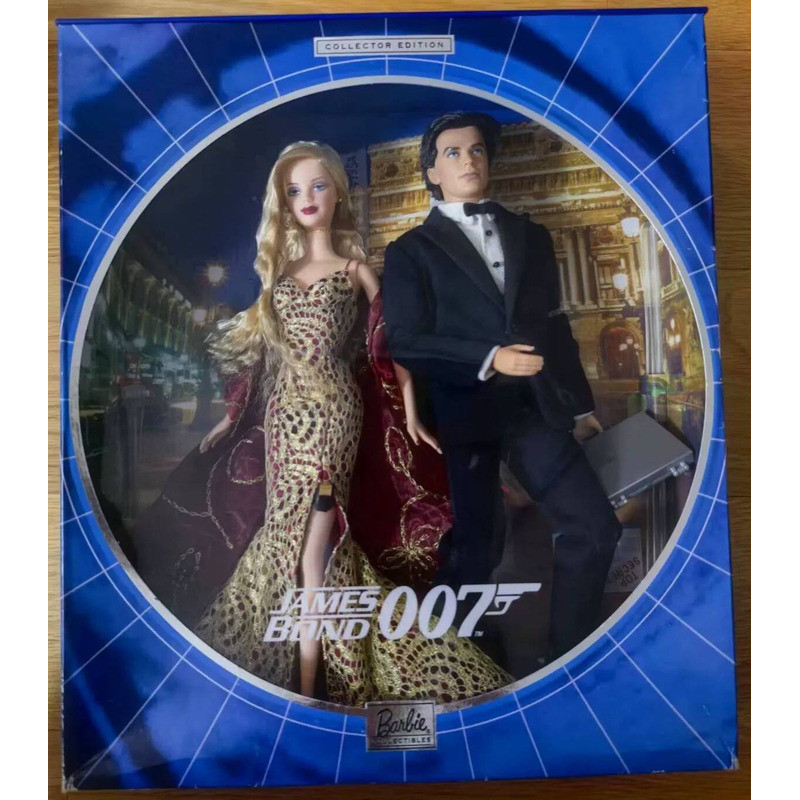 Barbie Búp bê sưu tầm 007 James Bond, doll Sưu tầm búp bê