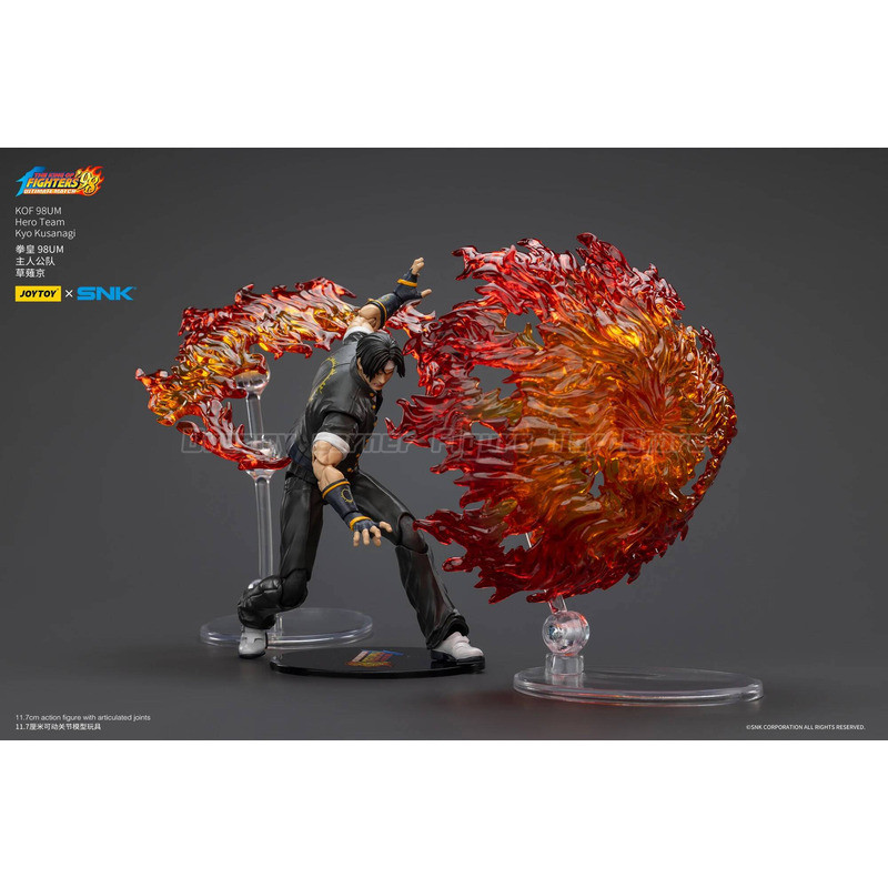 JOYTOY KOF98UM Đội Anh Hùng Kyo Kusanagi Mô Hình Nhân Vật Hành Động Tỷ Lệ 1/18