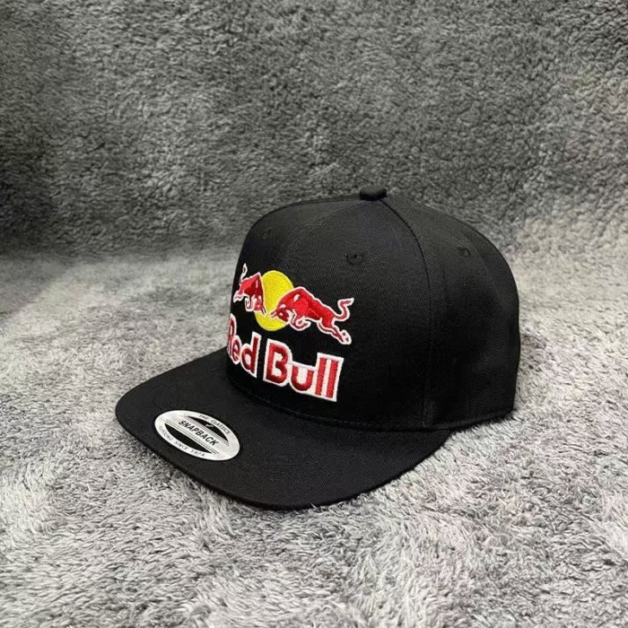 Red Bull Racing F1 Extreme Sports Ngoài Trời Unisex Street Dance Skateboarding Flat Vành Mũ Có Thể Đ