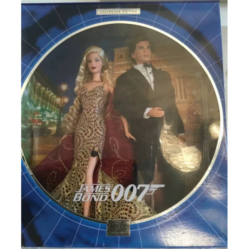Barbie Limited Edition Collectible Barbie 007 James Bond Sưu tầm búp bê