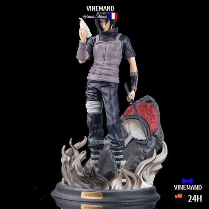 Kho Hà Nội🚚Naruto CW Behind The Scenes Uchiha Itachi ANBU Akatsuki Organization GK Statue Model Hand