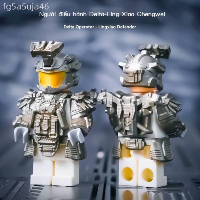 [ HOT Sale ] Mô hình đội đặc nhiệm Delta Force Lingxiao Chengwei, đồ chơi lắp ráp chủ đề quân sự, t