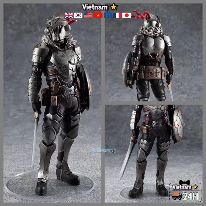 Hoạt hình Bán Buôn POP Goblin Slayer Goblin Slayer Hình Mẫu Búp Bê Trang Trí Quà Tặng Mẫu