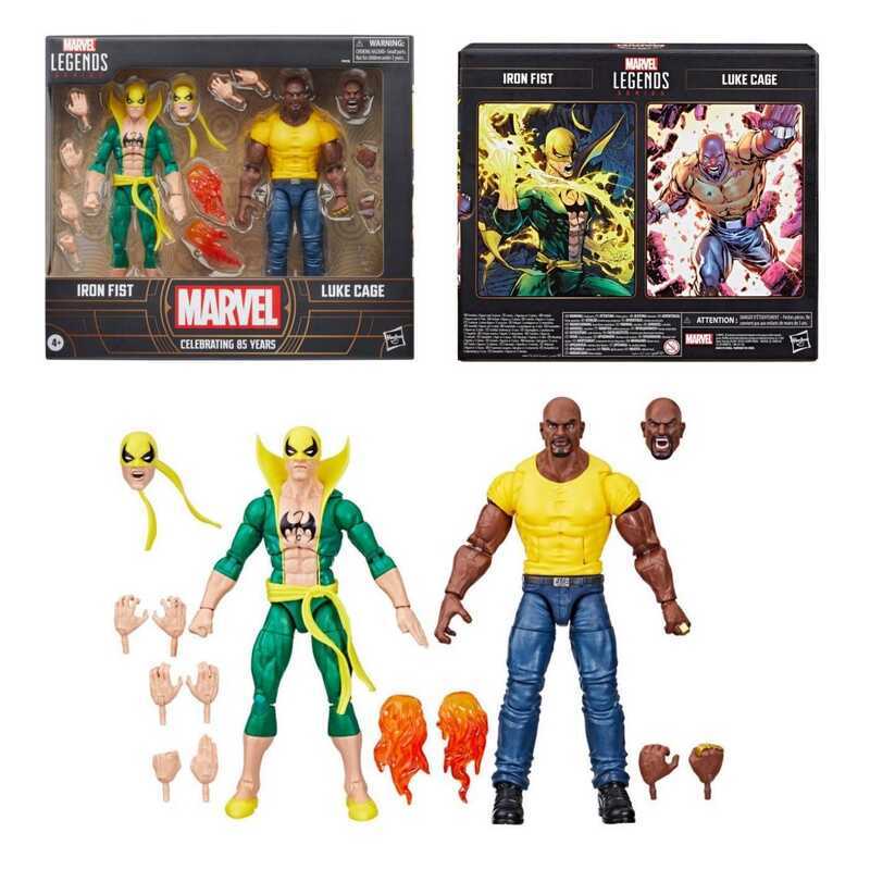 Mô hình nhân vật hành động Hasbro Marvel Legends Series Tekken và Luke Cage, kích thước 6 inch, dành