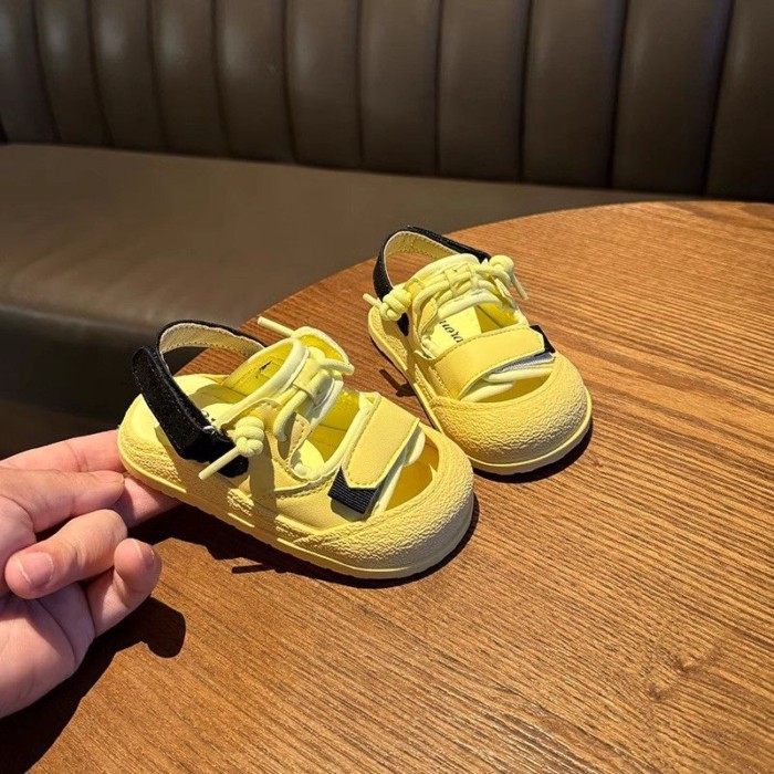 Summer Baby Boy Sandals, Children's Toe-cap Beach Shoes, Female Baby Shoes, One-year-old Baby