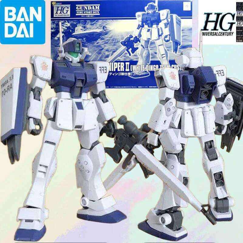 Bandai MODEL KIT GUNDAM HG 1/144 RGM-79SP GM SNIPER 2 Lắp Ráp Nhân Vật Anime Đồ Chơi Mô Hình Quà Tặn