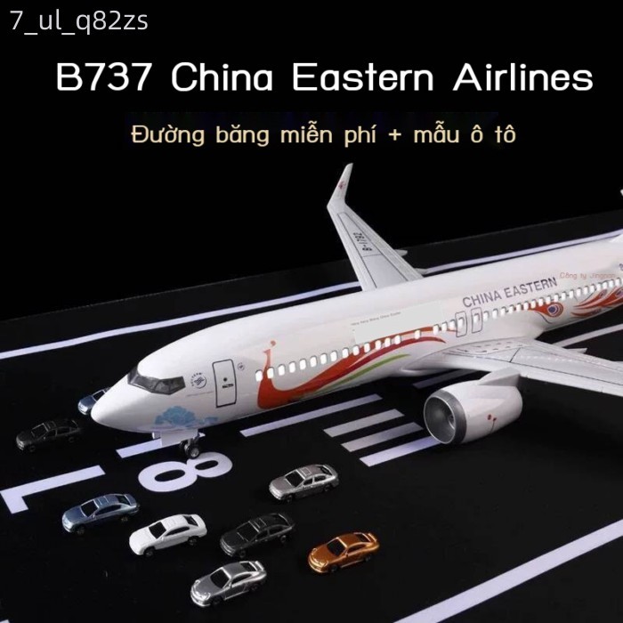 [Mẫu mới] Mô Boeing 737 của China Airlines và Peacock Eastern Airlines, máy bay chở khách không dân