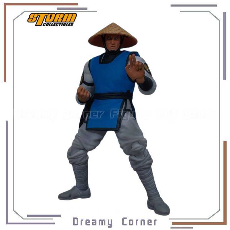 STORM COLLECTIBLES Mô hình nhân vật hành động Mortal Kombat Series RAIDEN 1/12 Quà tặng