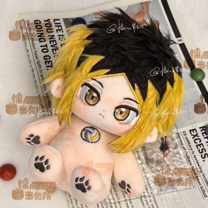 🔥Haikyuu🔥Kozume Kenma Búp bê bông Anime doll 20cm dễ thương Có sẵn Quà tặng Manga