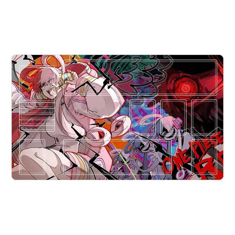 Uta One Piece Playmat Với Zones OPCG TCG Card Game Play Mat _ HZW5 3MM MỚI