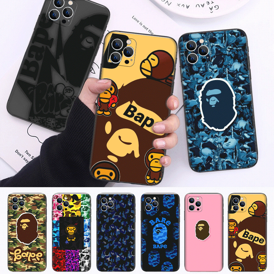 IPhone XS Max 11 12 13 Pro Max Mini Khả năng tương thích TPU Vỏ màu đen Vỏ điện thoại Vỏ bảo vệ mềm 