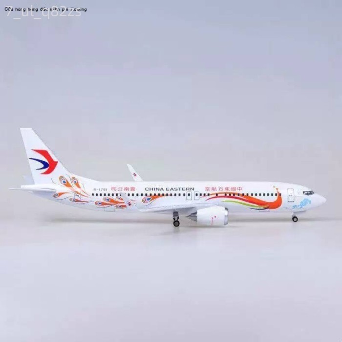 [ HOT Sale ] Mô của model 737, Airlines Peacock, China Eastern Airlines, mô hình máy bay chở khách