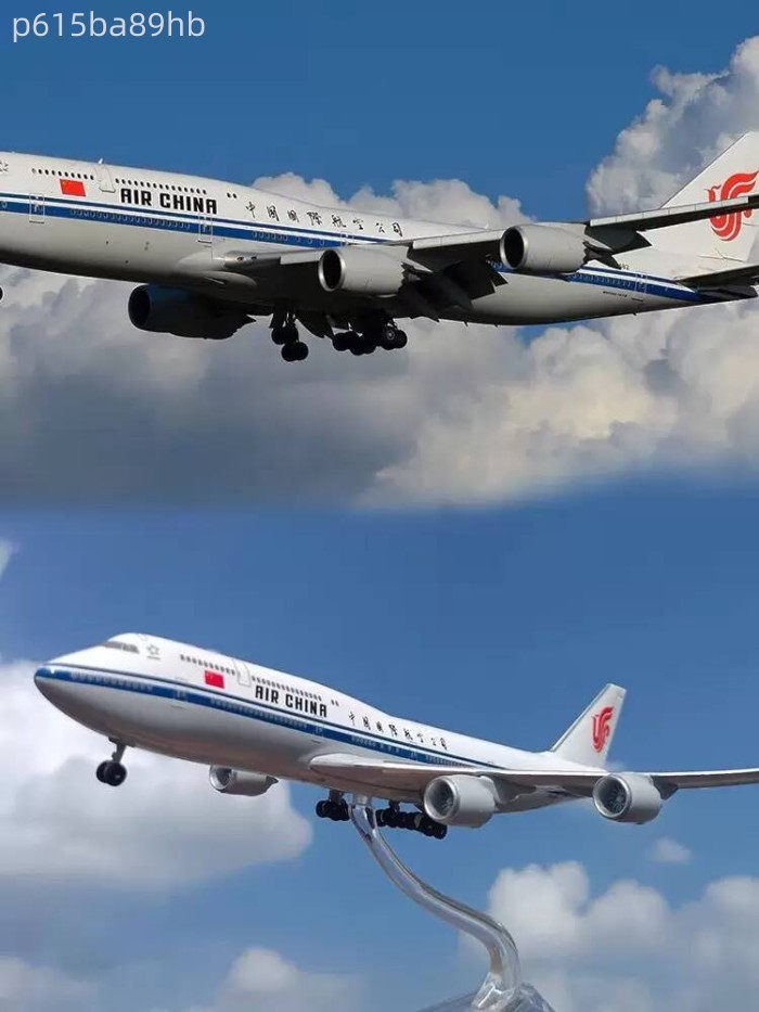 [SALE SỐC]  Boeing B747-400 Air China International Airlines với mô hình máy bay chở khách hàng khô