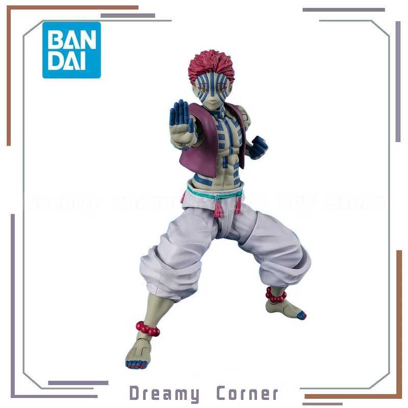 BANDAI SPIRITS S.H.Figuarts Blade of Demon Destruction Akaza Mô Hình Nhân Vật Hành Động Sưu Tầm