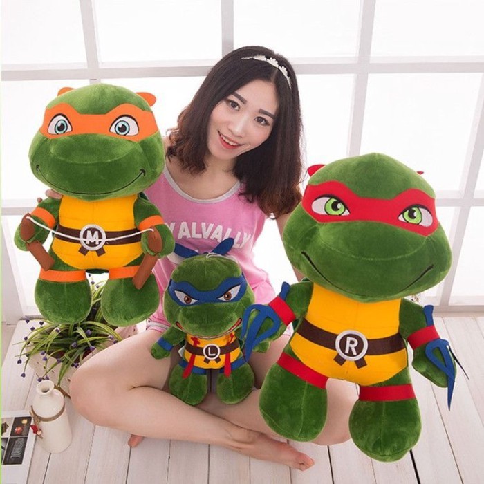 Teenage Mutant Ninja Turtles Mutant Era Đồ chơi sang trọng Phiên bản Q Teenage Mutant Ninja Turtles