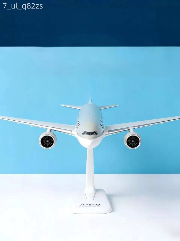 (Mới về) Mô hình máy bay Airbus A350-1000 của Qatar Airways tỷ lệ 1:200, quà tặng trang trí, lắp rá