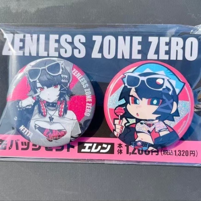 Zenless Zone Zero Ellen Joe Huy Hiệu Tinplate Anime Sưu Tập Phụ Kiện Trò Chơi Hàng Hóa