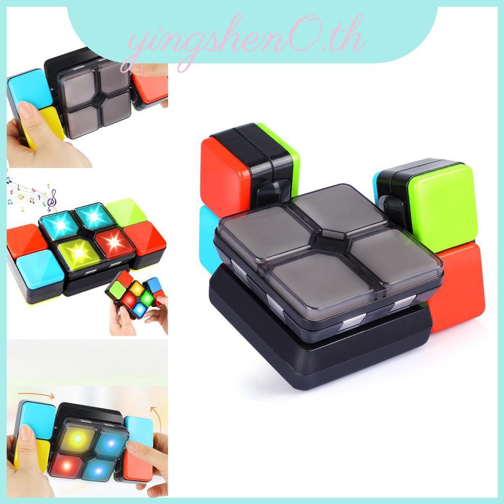 Âm nhạc LED Magic Cube Puzzle Flip Slide Nhiều người chơi Trò chơi điện tử Đồ chơi trẻ em