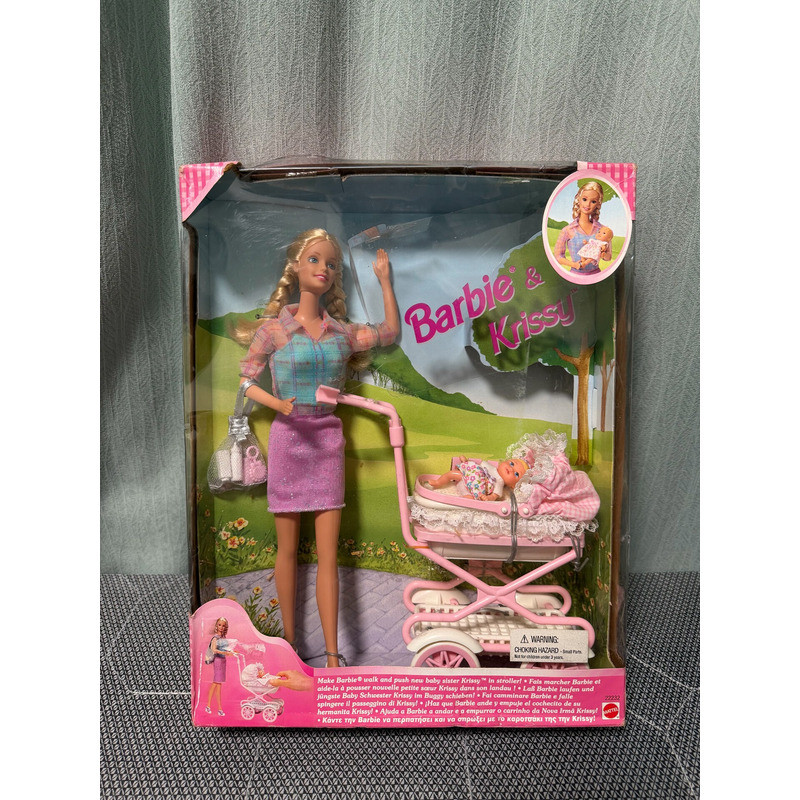 Barbie Baby Stroller/Walking Barbie Barbie Krissy Wa Sưu tầm Búp bê sưu tầm búp bê