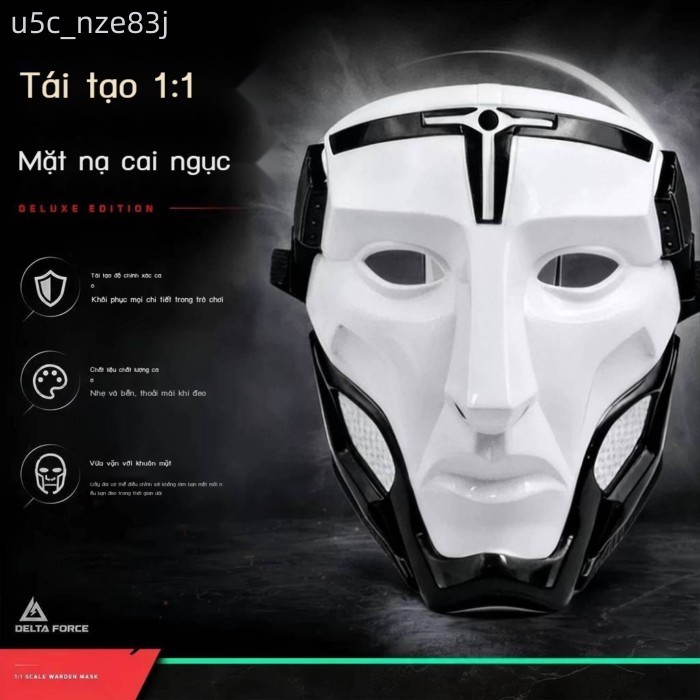 HOT- [ Ảnh thật ] [Hàng chính hãng] Sản phẩm Delta Force: Mặt Giám giáo, mặt nạ Saiyed cosplay có t