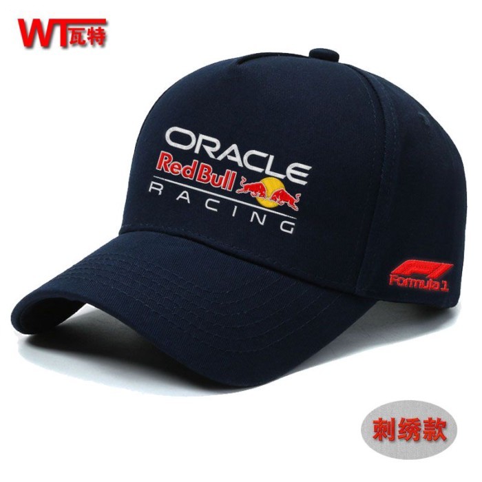 Red Bull RedBull Team F1 Racing Suit Người đam mê Mũ bóng chày ngoài trời Tấm che nắng Mũ thêu thông