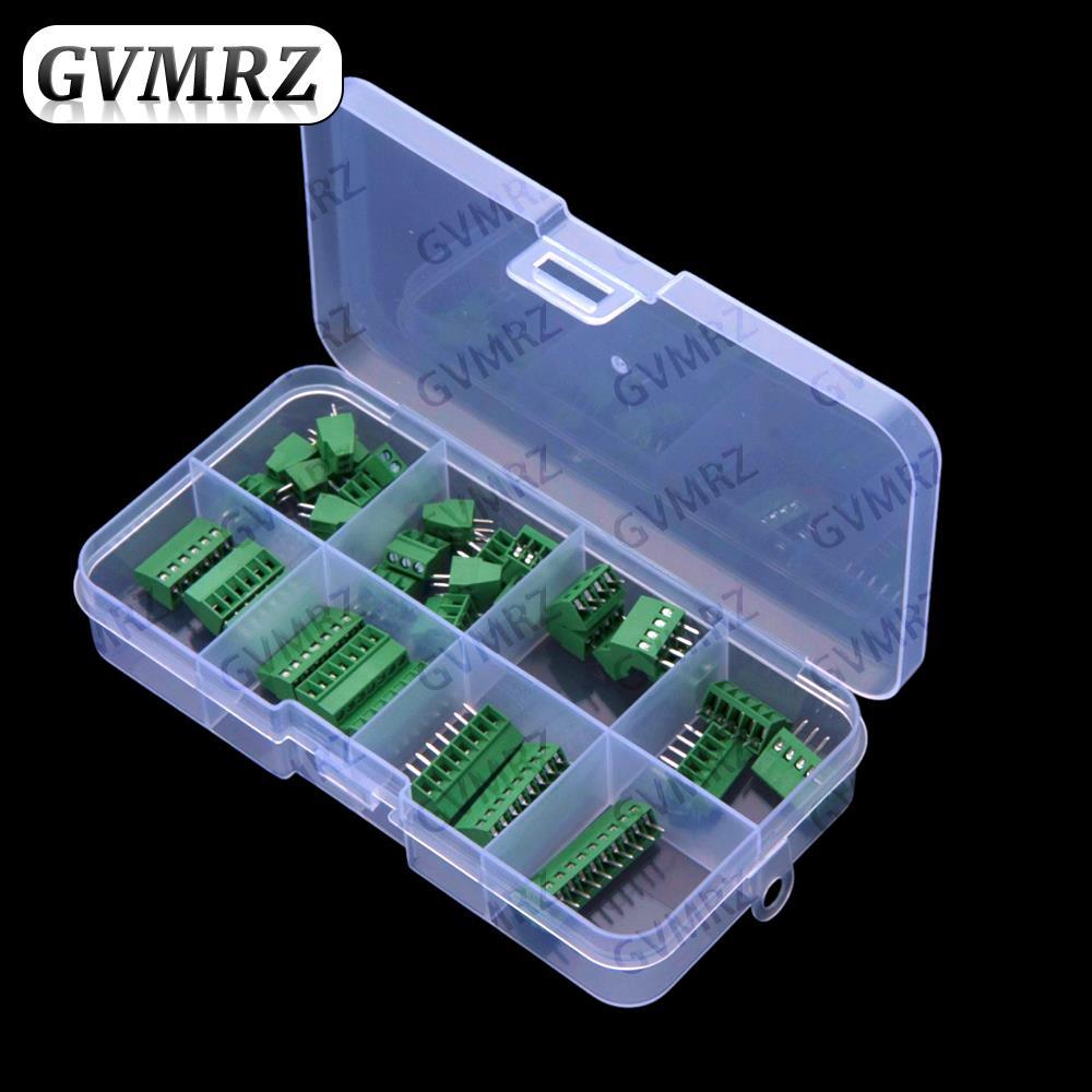 35 Chiếc KF128 2P 3P 4P 8P 10P Vít Có Ren Đầu Nối Đầu Cuối 2.54MM Sân 2P-10P