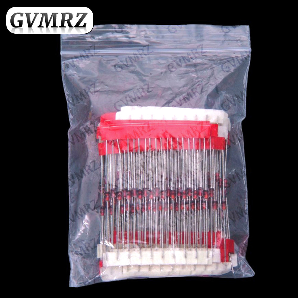 30Values Mỗi 10 Chiếc 1W Zener Diode Gói Thành Phần Gói DO-41 3V-47V 3V 4V 5V 10V 12V 30V 47V
