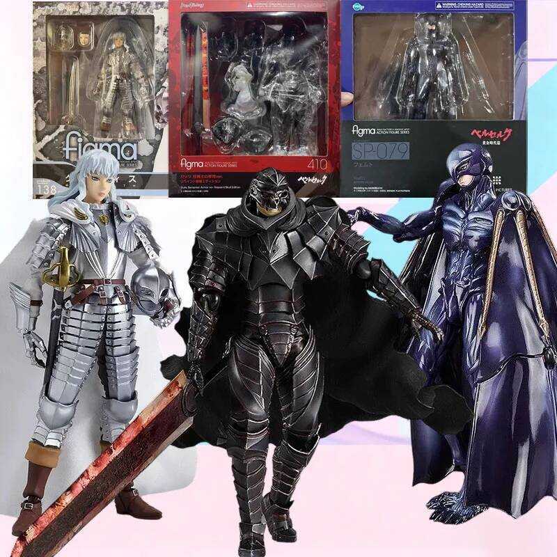Max Factory Figma SP-79 Femto 410 Guts Berserker Armor Repaint 138 Griffith Berserk Bộ Mô Hình Nhân 