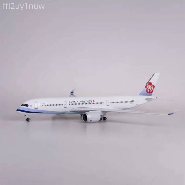 (Giá Hủy Diệt) Mô Airbus A350 của hãng Đài Loan Trung Quốc năm 47cm có bánh xe và đèn, mô hình máy