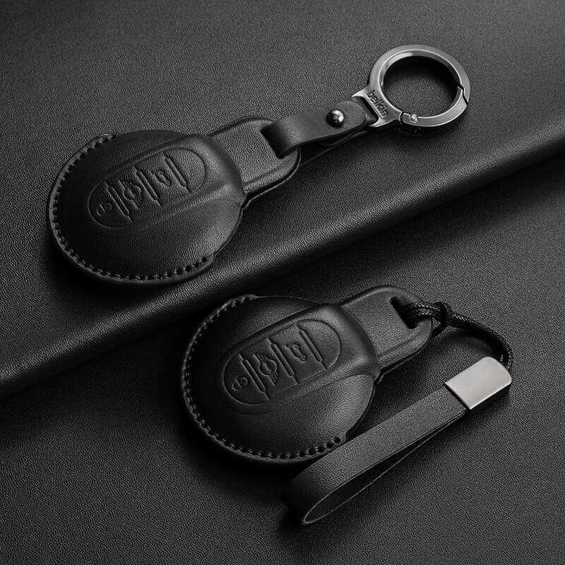 Bao Da Cho Xe BMW Da Chìa Khóa Xe Mini Cooper S ONE JCW F54 F55 F56 F57 F60 Clubman Country Remote F