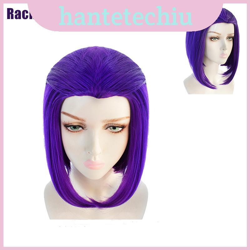 Bề mặt lưới hồng Rachel Roth Raven Cosplay Tóc giả thoáng khí và thoải mái Hoàn hảo cho buổi hòa nhạ