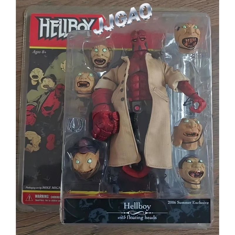Mô Mezco Toys, Hellboy với đầu nổi (Phiên bản truyện tranh, độc quyền mùa hè 2006), mô hình có thể c