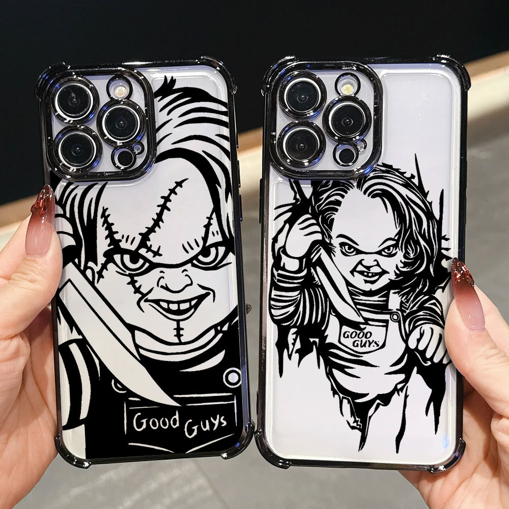 Ốp Chống Sốc Chucky Good Guys Cho Samsung A57 A37 A27 A17 A07 A56 A36 5G A52S Chất Liệu Mềm A06 Cove