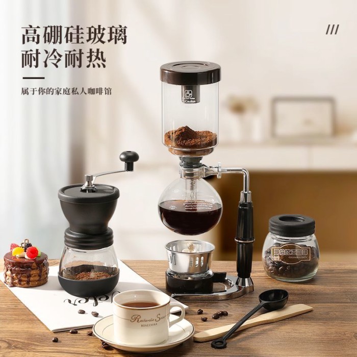 Máy pha cà phê Siphon lọc Bình Pha Cà Phê Siphon Bình Syphon Hàng có sẵn