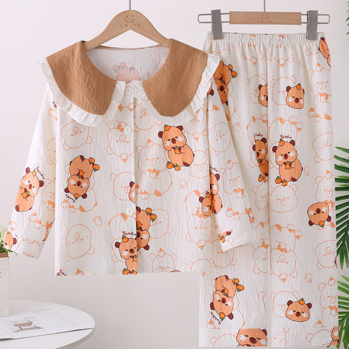 Princess Style Summer Homewear Loose Fit for Older Kids