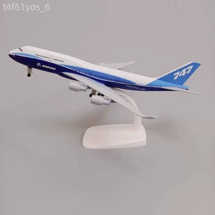 (HÀNG HOT) Mô hình mô phỏng máy bay nguyên mẫu 747, đồ trang trí Boeing B747, Airbus A380, China So