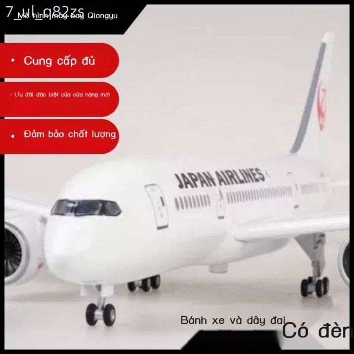 [HOT HIT] Mô hình Boeing 787 Bản, mô phỏng máy bay chở khách dân dụng B787, bộ sưu tập quà tặng tra