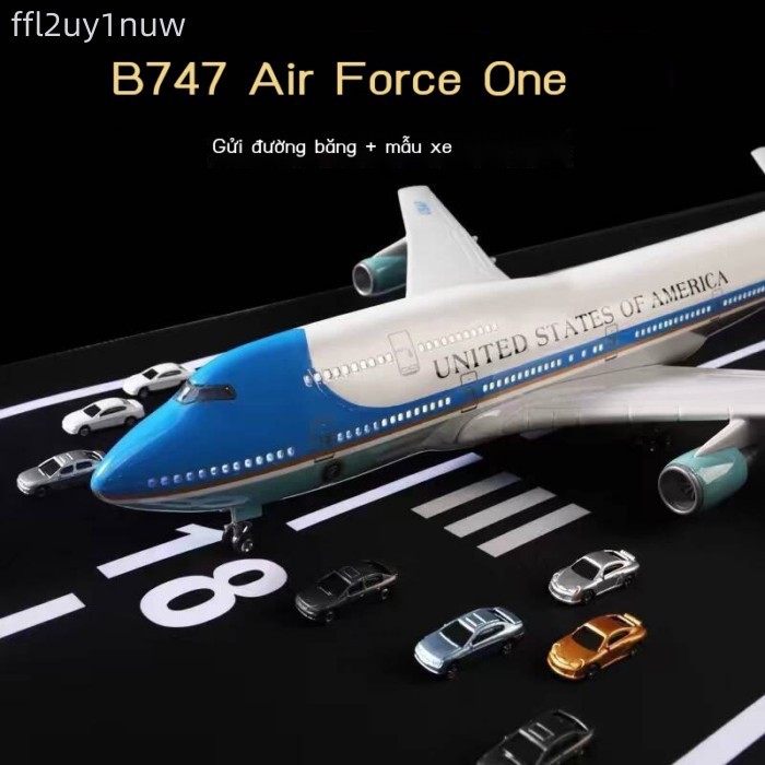 [HOT 2026] Mô 747 của Air Force One, hình nguyên mẫu Boeing phỏng quy mô lớn, máy bay đồ chơi KLM.