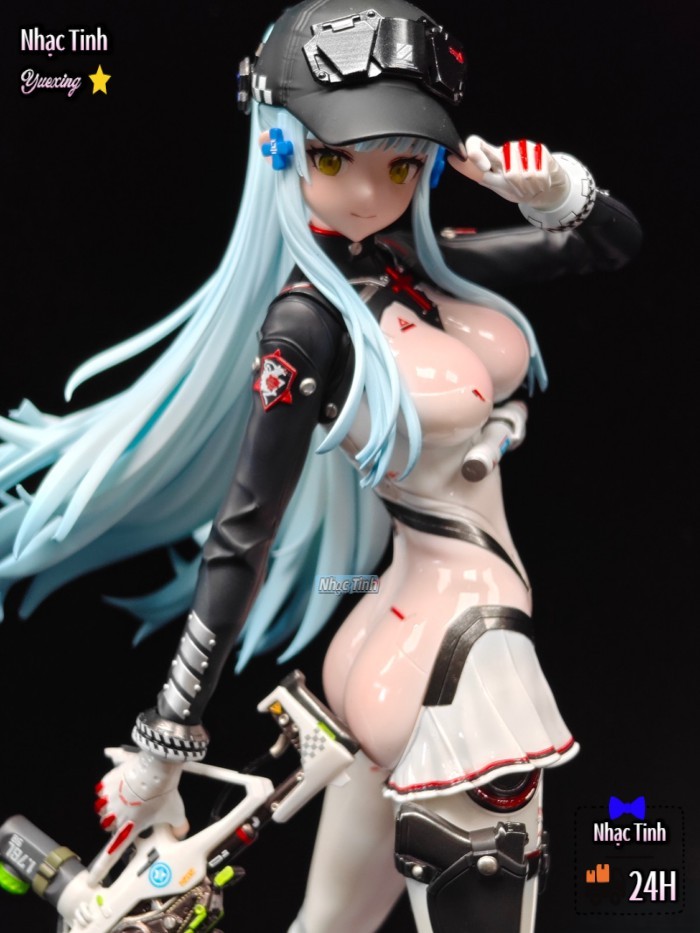 Girls Frontline HK416 mecha girl GW mô hình bàn tay hai chiều đồ trang trí để bàn được vẽ đầy đủ ph