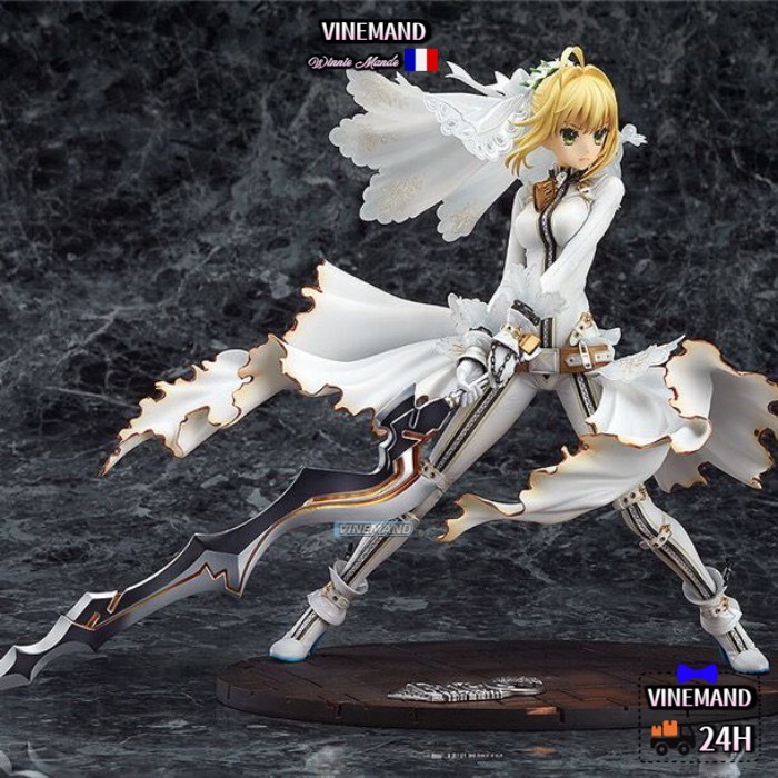 Kho Hà Nội🚚Anime Figure Fate/EXTRA CCC Saber Nero Wedding Dress Saber Nero Gift Gift Model